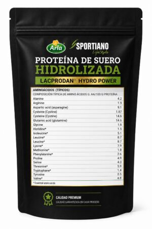 PROTEINA DE SUERO «ARLA» HIDROLIZADA AL 80% INSTANTANEA 500GR